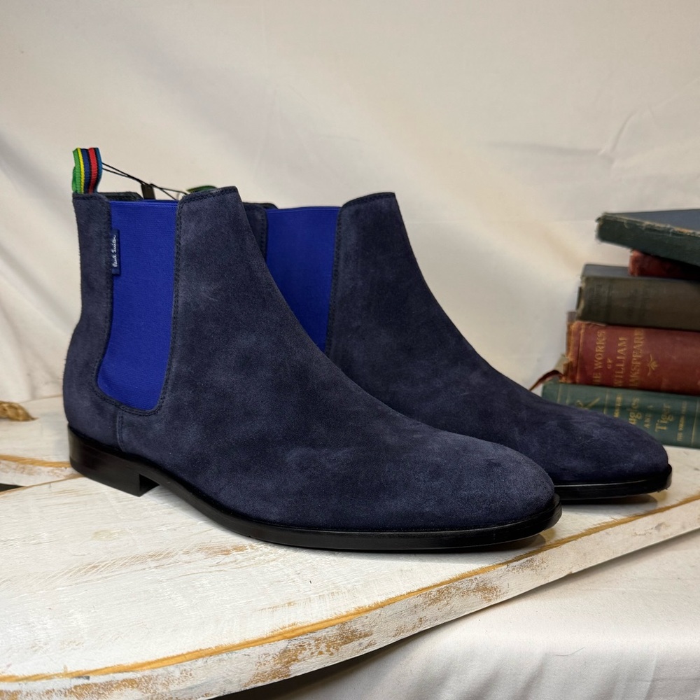 Paul Smith blue ankle boots